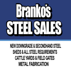 Brankos Steel Sales is a club sponsor